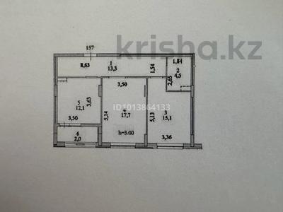 2-бөлмелі пәтер · 62.7 м² · 9/9 қабат, Казыбек би, бағасы: 37 млн ₸ в Астане, Нура р-н