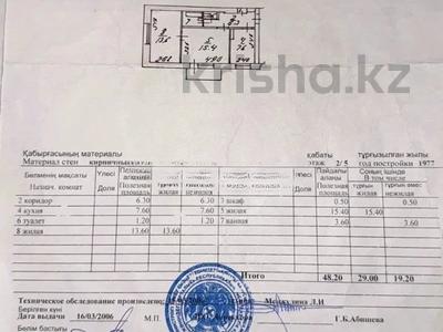 2-бөлмелі пәтер · 48.2 м² · 2/5 қабат, Сыпатаева 134 — Мынбаева - Жарокова, бағасы: 34 млн ₸ в Алматы, Бостандыкский р-н