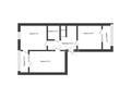 2-комнатная квартира · 64 м² · 1/5 этаж, Сарыарка за 21.5 млн ₸ в Кокшетау — фото 11