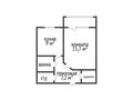 1-комнатная квартира · 40 м² · 2/9 этаж, микр Аэрапорт 45/2 за 18 млн ₸ в Костанае — фото 2
