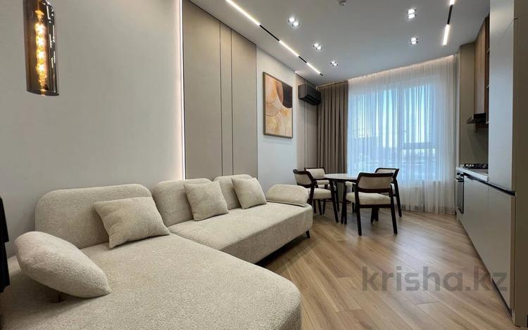 2-комнатная квартира · 65 м² · 9/20 этаж, Гагарина за 500 000 ₸ в Алматы, Бостандыкский р-н — фото 2