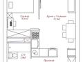 2-комнатная квартира · 37 м² · 6/9 этаж, мкр Шугыла, Толе би 2–24 — Просп.Алатау за 25 млн ₸ в Алматы, Наурызбайский р-н — фото 2