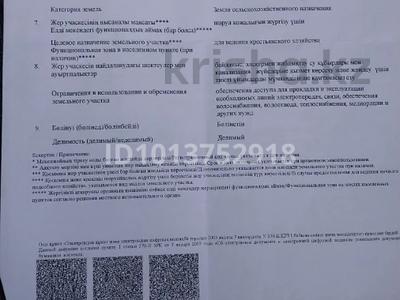 Жер телімі · 1 га, С.о. Кайнарбулакский, бағасы: 18.5 млн ₸