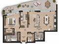 3-бөлмелі пәтер · 140.77 м² · 1/3 қабат, мкр Мирас, бағасы: 300 млн ₸ в Алматы, Бостандыкский р-н — фото 4
