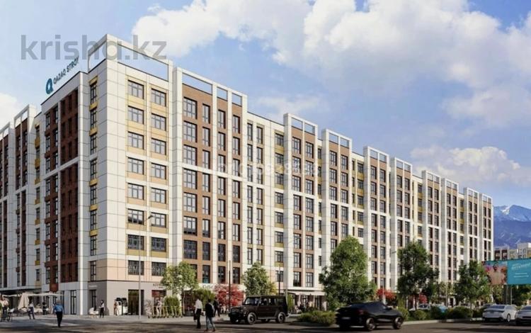 3-комнатная квартира · 75.9 м² · 3/9 этаж, Абай 1 — Абая-Алатау возле Alem Park за 43 млн ₸ в Алматы, Наурызбайский р-н — фото 2