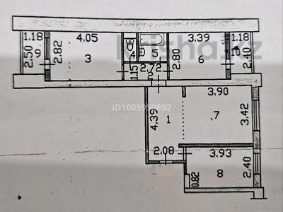 3-комнатная квартира · 62.7 м² · 5/9 этаж, Сатпаева 4 за 31.5 млн ₸ в Усть-Каменогорске
