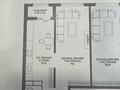 1-комнатная квартира · 38.8 м² · 4/9 этаж, Райымбек за 22.3 млн ₸ в Алматы, Наурызбайский р-н