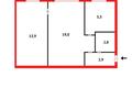 2-бөлмелі пәтер · 45 м² · 1/5 қабат, Сакена Сейфуллина, бағасы: 8.7 млн ₸ в Абае — фото 4