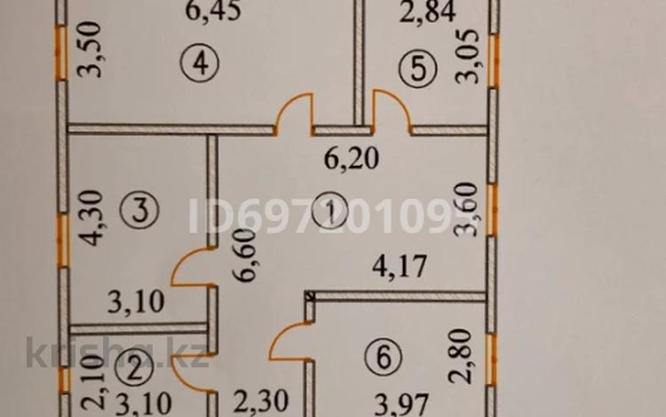 Отдельный дом · 3 комнаты · 100 м² · 10 сот., Алмата-2-көше 3үй — Мкр Астанемен қосылған жағы за 9 млн 〒 в Батыре — фото 34