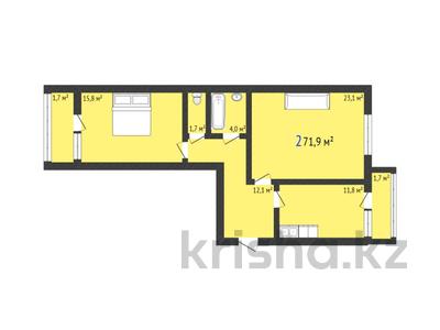 2-комнатная квартира, 69.2 м², 2/3 этаж, терешковой 15Д за ~ 22.1 млн 〒 в Костанае