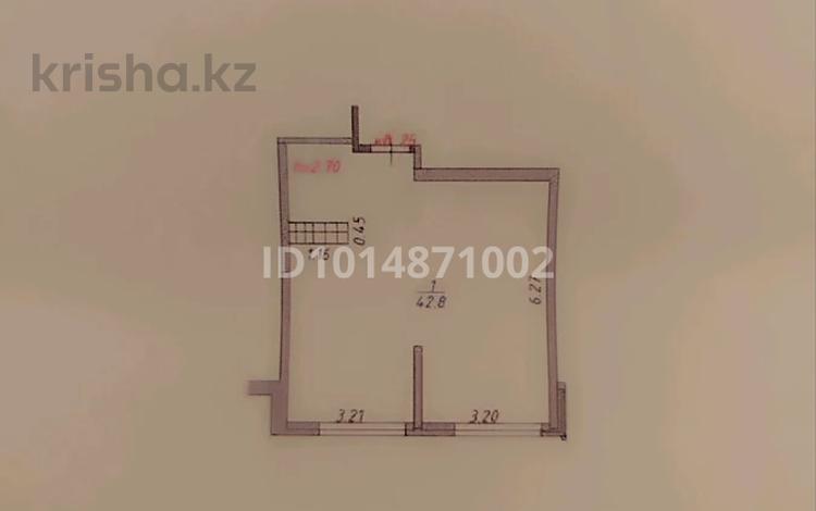 1-бөлмелі пәтер · 42.8 м² · 6/9 қабат, Қайрат ш/а. — Бухтарминская, бағасы: 25 млн ₸ в Алматы, Турксибский р-н — фото 2