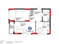 2-комнатная квартира · 56.4 м² · 1/12 этаж, Е 915 15 — Около Нова Сити за 37.5 млн ₸ в Астане, Есильский р-н — фото 14