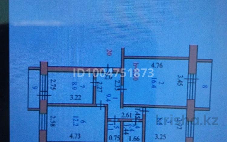 3-комнатная квартира · 60.9 м² · 5/5 этаж, Украинская 215 — Украинская и Побелянского за 18.5 млн 〒 в Петропавловске — фото 2