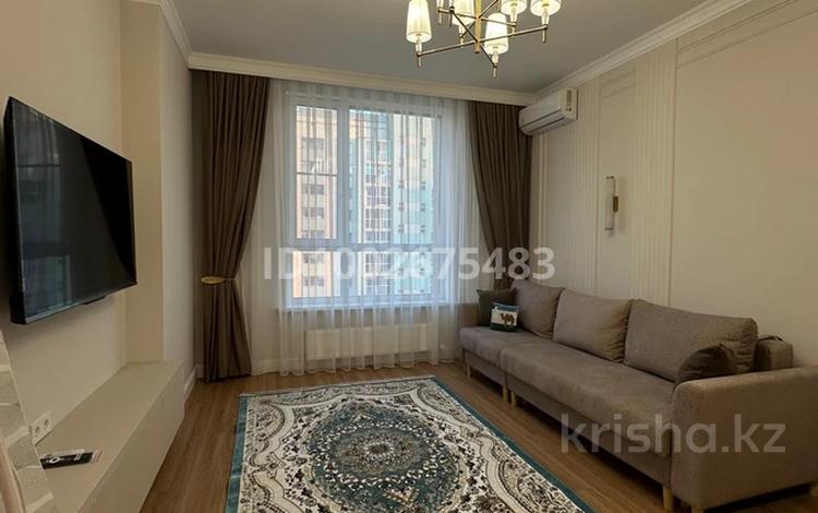 2-комнатная квартира · 45 м² · 5/9 этаж, Жубан Молдагалиев 1 за 300 000 〒 в Астане, Нура р-н — фото 2