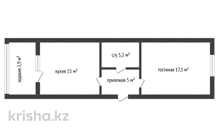 2-бөлмелі пәтер · 45.2 м² · 8/9 қабат, васильковский 18/1, бағасы: 16.5 млн ₸ в Кокшетау — фото 8