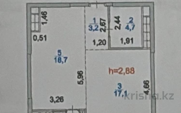 2-бөлмелі пәтер · 45.2 м² · 9/16 қабат, Сатпаева, бағасы: 43.5 млн ₸ в Алматы, Бостандыкский р-н — фото 2