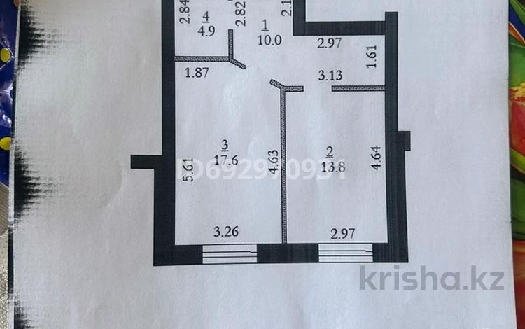 1-комнатная квартира, 46.7 м², 2/5 этаж, мкр. Алтын орда 54г за 13.7 млн 〒 в Актобе, мкр. Алтын орда — фото 2