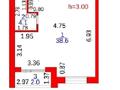 2-комнатная квартира · 45 м² · 3/5 этаж, Тлеугабылова 60/1 за ~ 16.6 млн ₸ в Караганде, Казыбек би р-н — фото 2