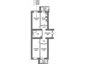 3-комнатная квартира, 88.39 м², Чингиз Айтматов 45 за ~ 30.1 млн 〒 в Астане — фото 2