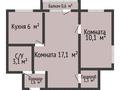 2-комнатная квартира · 40 м² · 3/4 этаж, Тауелсиздик 116 за 19.9 млн ₸ в Костанае — фото 2
