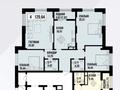 4-бөлмелі пәтер · 126.7 м² · 2/14 қабат, Байтурсынова 28/1 — А426, бағасы: 64.5 млн ₸ в Астане, Сарайшык р-н — фото 3