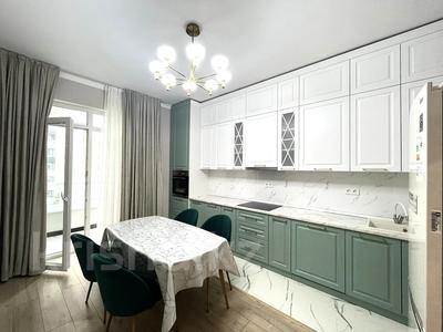 2-комнатная квартира, 80 м², 3/21 этаж помесячно, Сейфуллина 574/1 к3 за 599 000 〒 в Алматы, Бостандыкский р-н