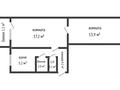 2-комнатная квартира · 44.7 м² · 3/3 этаж, Мкр. Дорожник 17 за 17.5 млн ₸ в Затобольске (Тобыле) — фото 7