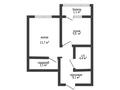 1-комнатная квартира · 42.3 м² · 4/4 этаж, Нурай 5 за 20.4 млн ₸ в Затобольске (Тобыле) — фото 2