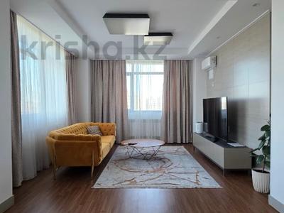 3-комнатная квартира · 110 м² · 18/24 этаж, Нажимеденова 4 за 900 000 ₸ в Астане, Есильский р-н