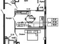 2-бөлмелі пәтер · 80.1 м² · 10/10 қабат, 8-шағынаудан 26/4, бағасы: ~ 36 млн ₸ в Шымкенте, Туран р-н — фото 3