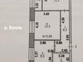 2-бөлмелі пәтер · 50 м² · 1/12 қабат, Чингиза Айтматова 77/6, бағасы: 35 млн ₸ в Астане, Сарыарка р-н