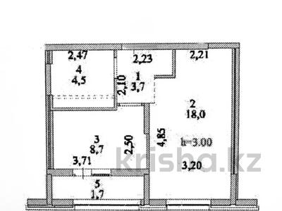 1-комнатная квартира · 36.6 м² · 17/17 этаж, Е882 15Б за 19.5 млн ₸ в Астане, Нура р-н