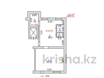 Еркін · 97.6 м², бағасы: ~ 29.3 млн ₸ в Петропавловске