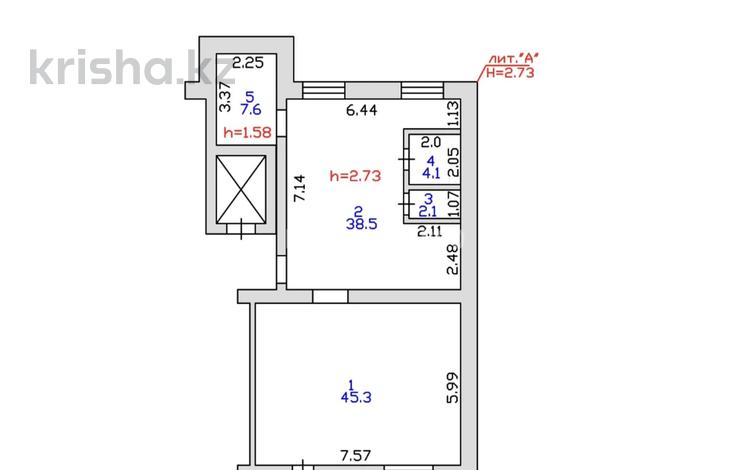 Еркін · 97.6 м², бағасы: ~ 29.3 млн ₸ в Петропавловске — фото 2