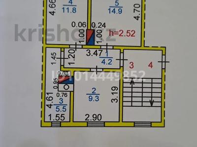 2-бөлмелі пәтер · 45.7 м² · 2/2 қабат, Лизы Чайкиной 109, бағасы: 3.8 млн ₸ в Караганде, Алихана Бокейханова р-н
