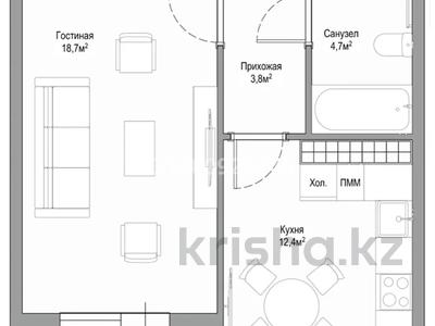 Продажа квартир в Алматинской обл.: 1-комнатная квартира · 39.5 м² · 6/9 этаж, Капчагайской трассы 5к1 за 20 млн 〒 1-комнатная квартира · 39.5 м² · 6/9 этаж, Капчагайской трассы 5к1 за 20 млн 〒 в Коянкусе