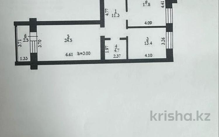 2-комнатная квартира, 74.2 м², 2/6 этаж, мкр. Алтын орда за 21.5 млн 〒 в Актобе, мкр. Алтын орда — фото 2