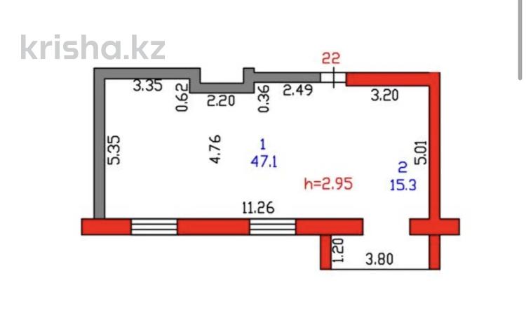 2-комнатная квартира · 62.4 м² · 7/9 этаж, Парковая 74 — Парковая пересечение Маяковского за 31.6 млн ₸ в Петропавловске — фото 2