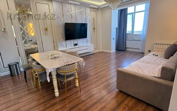 4-комнатная квартира · 95 м² · 9/21 этаж, Солодовникова за 86 млн ₸ в Алматы, Бостандыкский р-н — фото 2