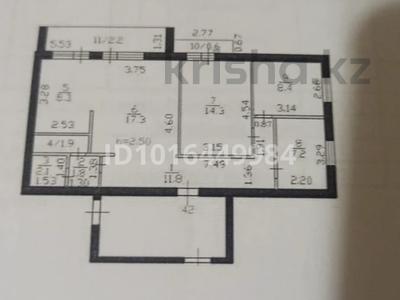 4-бөлмелі пәтер · 76 м² · 9/9 қабат, Абай даңғылы 80/1, бағасы: 15 млн ₸ в Шахтинске