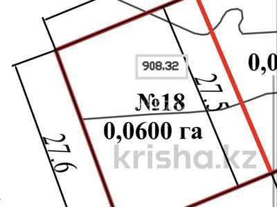 Жер телімі · 6 сотық, Өмірбек Байділдаев 18, бағасы: 5.6 млн ₸ в Алматинской обл., Талгарский р-н
