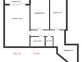 2-комнатная квартира · 82.2 м² · 8/10 этаж, Набережная за 19 млн ₸ в Актобе — фото 20