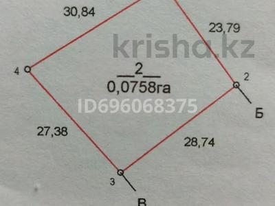 Участок 7.5 соток, Мичуринское за 8.5 млн 〒