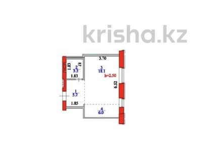 1-комнатная квартира · 32.6 м² · 10/10 этаж, Кургальжинское шоссе 22/1 за 10.5 млн ₸ в Астане, Нура р-н