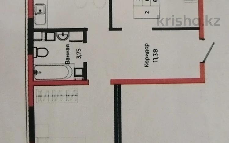 2-бөлмелі пәтер · 65.77 м² · 6/9 қабат, Шаймерден Косшыгулулы 27/1 — Бейсекова, бағасы: 34.2 млн ₸ в Астане, Сарыарка р-н — фото 2