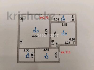 1-комнатная квартира, 49.5 м², 14/16 этаж, Е430 2А за 20.5 млн 〒 в Астане, Нура р-н