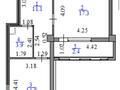 2-комнатная квартира · 48.7 м² · 3/9 этаж, Толе би 40 за 32 млн ₸ в Астане, Нура р-н — фото 4