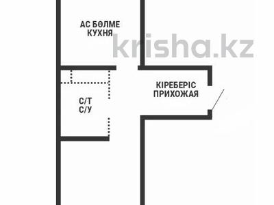 2-комнатная квартира · 57.9 м² · 6/9 этаж, Каныша Сатпаева 90а/1 за ~ 42.6 млн ₸ в Алматы, Бостандыкский р-н