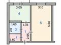 1-комнатная квартира · 34.3 м² · 3/5 этаж, Хименко 10 за 11.3 млн ₸ в Петропавловске — фото 10