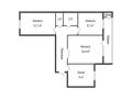 3-бөлмелі пәтер · 63.3 м² · 4/9 қабат, БОРИСА АЛЕКСАНДРОВА 11 — ДВОРЕЦ СПОРТА, бағасы: 31 млн ₸ в Усть-Каменогорске — фото 8